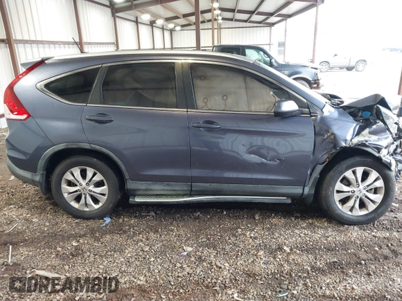 2012 Honda CR-V EX-L with VIN JHLRM3H72CC005978, listed as a IAAI auction lot 41555914 with 154,634 mi miles. Bid and sale history available at carsss.com. Image 14.