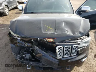 2018 Jeep Grand Cherokee Overland with VIN 1C4RJFCG8JC262591, listed as a Copart auction lot 47814985 with 135,542 mi miles and Salvage Title. Bid and sale history available at carsss.com. Image 12.