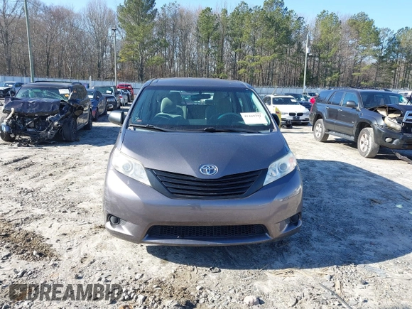 2014 Toyota Sienna L with VIN 5TDZK3DC3ES506658, listed as a IAAI auction lot 41469391 with 169,848 mi miles. Bid and sale history available at carsss.com. Image 12.