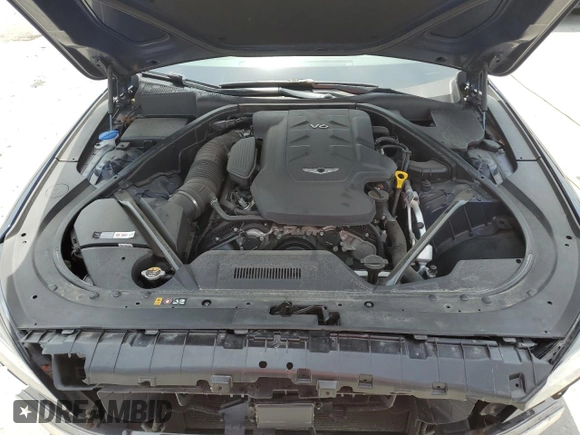 2018 Genesis G80 3.8L с VIN KMHGN4JE6JU257462, выставлен на аукционе Copart как лот 57170965 с пробегом 65 262 миль миль и Списание • Salvage title. История ставок и продаж доступна на DreamBid. Изображение 11.