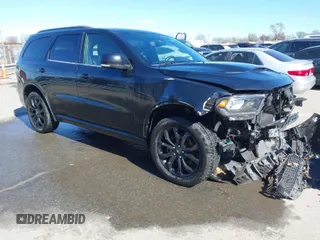 2020 Dodge Durango GT Plus z VIN 1C4RDJDG5LC106701, wystawiony jako IAAI lot #41729025 z przebiegiem 143 911 mil mil oraz . Historia ofert i sprzedaży dostępna na DreamBid. Obrazek 1.