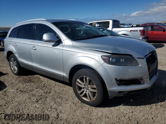2009 Audi Q7 with VIN WA1AY74L59D011912, listed as a Copart auction lot 46671635 with 155,775 mi miles and Salvage title. Bid and sale history available at DreamBid. Image 4.