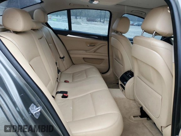 2014 BMW 5 Series 528i with VIN WBA5A5C59ED510285, listed as a Copart auction lot 50798995 with 127,226 mi miles and Salvage Title. Bid and sale history available at carsss.com. Image 10.