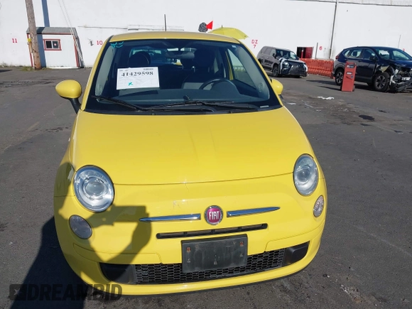 2014 FIAT 500 Pop with VIN 3C3CFFAR2ET205524, listed as a IAAI auction lot 41429598 with 61,965 mi miles. Bid and sale history available at carsss.com. Image 12.