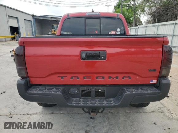 2016 Toyota Tacoma SR with VIN 5TFCZ5AN3GX032064, listed as a Copart auction lot 50564145 with Not Provided miles and Non Repairable. Bid and sale history available at carsss.com. Image 6.