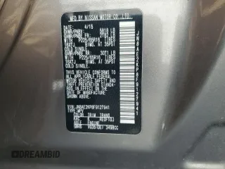 2015 Nissan Quest SV z VIN JN8AE2KP8F9127941, wystawiony jako Copart lot #61378405 z przebiegiem 184 944 mil mil oraz Czysty tytuł • Clean title. Historia ofert i sprzedaży dostępna na DreamBid. Obrazek 13.