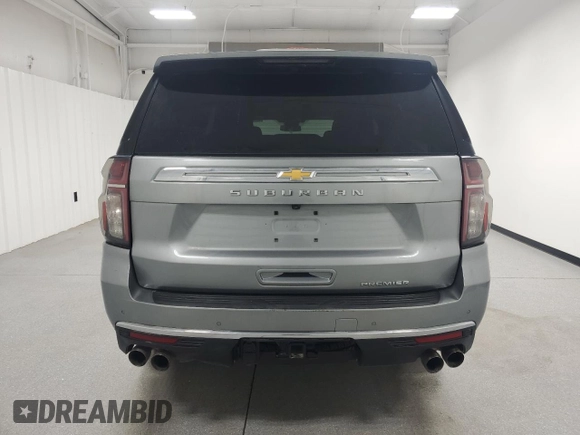 2023 Chevrolet Suburban Premier z VIN 1GNSCFKD9PR327710, wystawiony jako Copart lot #66029945 z przebiegiem 33 088 mil mil oraz Czysty tytuł • Clean title. Historia ofert i sprzedaży dostępna na DreamBid. Obrazek 6.