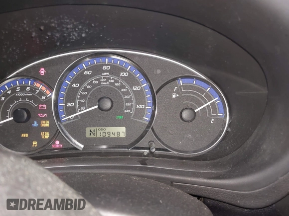 2012 Subaru Forester X Premium с VIN JF2SHADC6CH449041, выставлен на аукционе IAAI как лот 42576513 с пробегом 109 487 миль миль и . История ставок и продаж доступна на DreamBid. Изображение 7.