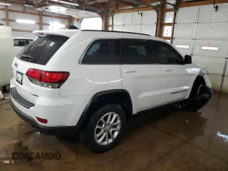 2022 Jeep Grand Cherokee WK Laredo X with VIN 1C4RJFAG0NC144754, listed as a Copart auction lot 81122364 with 41,701 mi miles and Salvage Title. Bid and sale history available at carsss.com. Image 3.