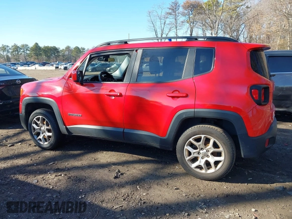 2017 Jeep Renegade Latitude with VIN ZACCJBBB5HPE81342, listed as a IAAI auction lot 41756883 with 170,407 mi miles and . Bid and sale history available at DreamBid. Image 14.