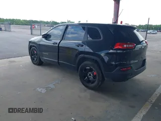 2015 Jeep Cherokee Sport with VIN 1C4PJLAB2FW539397, listed as a IAAI auction lot 42156576 with 120,409 mi miles. Bid and sale history available at carsss.com. Image 3.