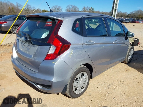 2018 Honda Fit LX with VIN 3HGGK5H43JM735424, listed as a IAAI auction lot 41381399 with 105,044 mi miles. Bid and sale history available at carsss.com. Image 4.