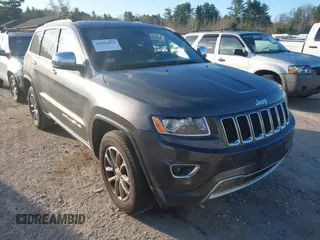 2015 Jeep Grand Cherokee Limited with VIN 1C4RJFBG8FC638117, listed as a IAAI auction lot 42092893 with 198,990 mi miles. Bid and sale history available at carsss.com. Image 1.