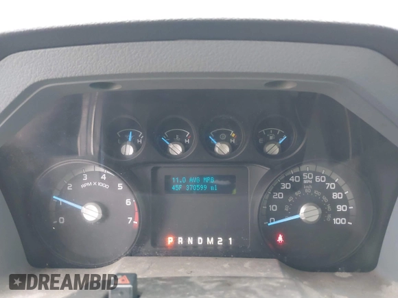 2015 Ford F-250 XL with VIN 1FDBF2B66FED21648, listed as a IAAI auction lot 41700328 with 370,599 mi miles and . Bid and sale history available at DreamBid. Image 7.