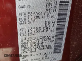 2022 Infiniti QX60 Luxe with VIN 5N1DL1FS7NC330131, listed as a Copart auction lot 87463584 with Not provided miles and Salvage title. Bid and sale history available at DreamBid. Image 16.