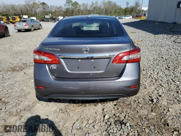 2015 Nissan Sentra SV with VIN 3N1AB7AP8FL695877, listed as a Copart auction lot 50510105 with 143,883 mi miles and Salvage Title. Bid and sale history available at carsss.com. Image 6.