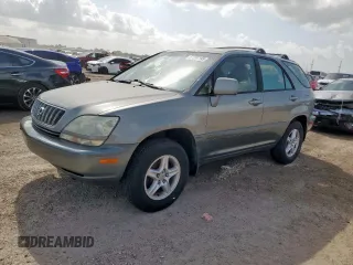 2001 Lexus RX 300 with VIN JTJGF10U510104469, listed as a Copart auction lot 61255195 with 186,672 mi miles and Clean title. Bid and sale history available at DreamBid. Image 1.