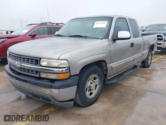 2000 Chevrolet Silverado 1500 with VIN 2GCEC19WXY1357051, listed as a IAAI auction lot 41535946 with 154,163 mi miles and . Bid and sale history available at DreamBid. Image 2.
