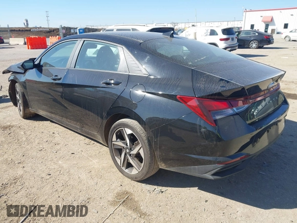 2023 Hyundai Elantra SEL with VIN KMHLS4AG4PU598313, listed as a IAAI auction lot 41651896 with 38,064 mi miles and . Bid and sale history available at DreamBid. Image 3.