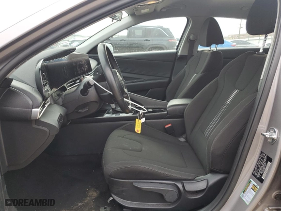 2023 Hyundai Elantra SEL with VIN KMHLS4AG6PU421861, listed as a Copart auction lot 85800364 with 30,214 mi miles and Salvage Title. Bid and sale history available at carsss.com. Image 7.
