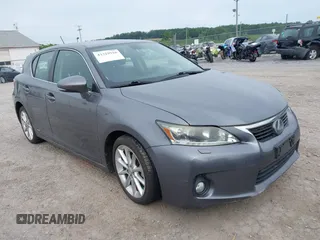 2012 Lexus CT 200h z VIN JTHKD5BH1C2063001, wystawiony jako IAAI lot #42329916 z przebiegiem 123 097 mil mil oraz . Historia ofert i sprzedaży dostępna na DreamBid. Obrazek 1.