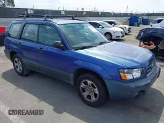 2003 Subaru Forester X with VIN JF1SG63643H709954, listed as a IAAI auction lot 42034404 with 193,026 mi miles. Bid and sale history available at carsss.com. Image 1.