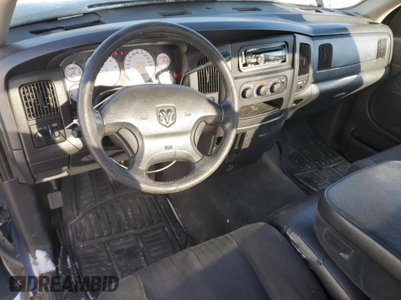 2002 Dodge 1500 with VIN 1D7HA16K72J233214, listed as a Copart auction lot 43047515 with 244,458 mi miles and Salvage Title. Bid and sale history available at DreamBid. Image 8.