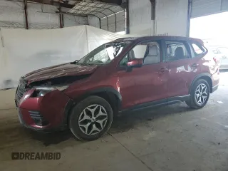 2023 Subaru Forester Premium с VIN JF2SKAEC7PH501492, выставлен на аукционе Copart как лот 65970425 с пробегом Не указан миль и Списание • Salvage title. История ставок и продаж доступна на DreamBid. Изображение 1.