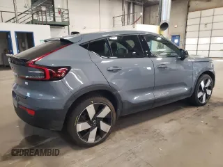 2023 Volvo C40 Recharge Pure Electric Ultimate with VIN YV4ED3GM9P2029836, listed as a Copart auction lot 78082934 with 55,879 mi miles and Salvage Title. Bid and sale history available at carsss.com. Image 3.