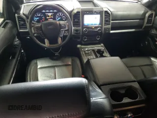 2020 Ford Expedition XLT with VIN 1FMJU1JT3LEA90755, listed as a Copart auction lot 53110985 with 51,052 mi miles and Salvage title. Bid and sale history available at DreamBid. Image 8.