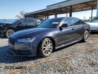 2018 Audi A6 Premium Plus with VIN WAUG3AFC3JN111494, listed as a Copart auction lot 47039725 with 54,124 mi miles and Salvage Title. Bid and sale history available at carsss.com. Image 1.