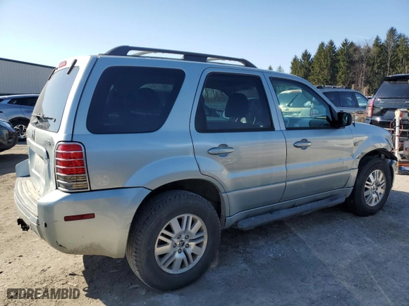 2006 Mercury Mariner Luxury with VIN 4M2CU57166DJ08079, listed as a Copart auction lot 48487515 with 207,127 mi miles and Salvage Title. Bid and sale history available at carsss.com. Image 3.