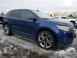 2013 Ford Edge Sport with VIN 2FMDK4AKXDBC34245, listed as a Copart auction lot 83884234 with 98,971 mi miles and Salvage Title. Bid and sale history available at carsss.com. Image 4.