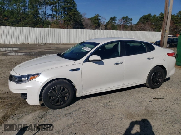 2017 Kia Optima LX with VIN KNAGT4L39H5146413, listed as a Copart auction lot 80385494 with 50,668 mi miles and Salvage Title. Bid and sale history available at DreamBid. Image 1.