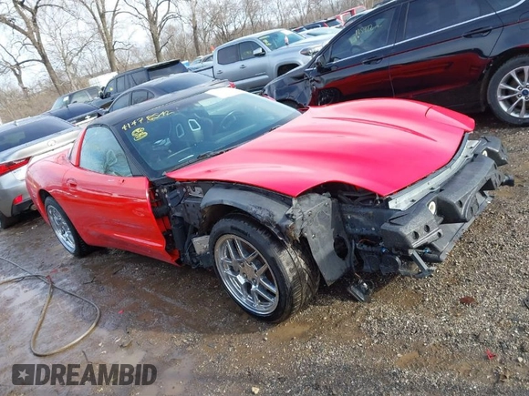 1999 Chevrolet Corvette with VIN 1G1YY22G1X5121773, listed as a IAAI auction lot 41478542 with 73,023 mi miles. Bid and sale history available at carsss.com. Image 1.