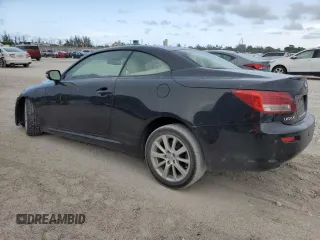 2010 Lexus IS 250 C with VIN JTHFF2C22A2502479, listed as a Copart auction lot 63217475 with 124,240 mi miles and Salvage title. Bid and sale history available at DreamBid. Image 2.