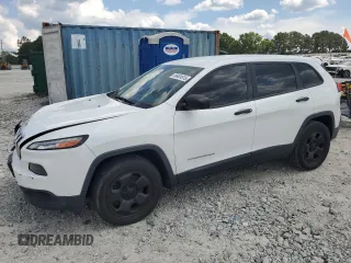2015 Jeep Cherokee Sport z VIN 1C4PJMAB9FW502451, wystawiony jako Copart lot #56481815 z przebiegiem 175 737 mil mil oraz Szkoda całkowita • Salvage title. Historia ofert i sprzedaży dostępna na DreamBid. Obrazek 1.