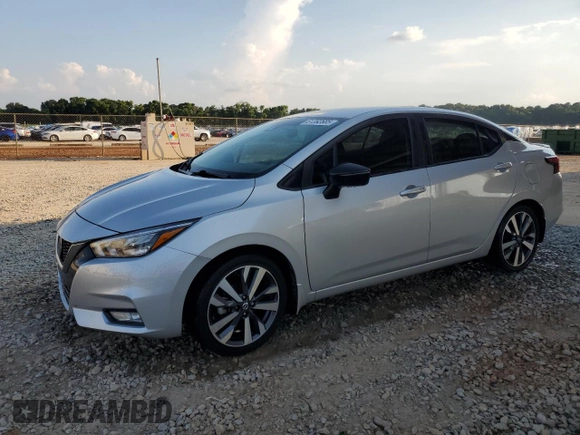 2021 Nissan Versa SR with VIN 3N1CN8FV5ML807402, listed as a Copart auction lot 61392685 with 62,671 mi miles and Salvage title. Bid and sale history available at DreamBid. Image 1.