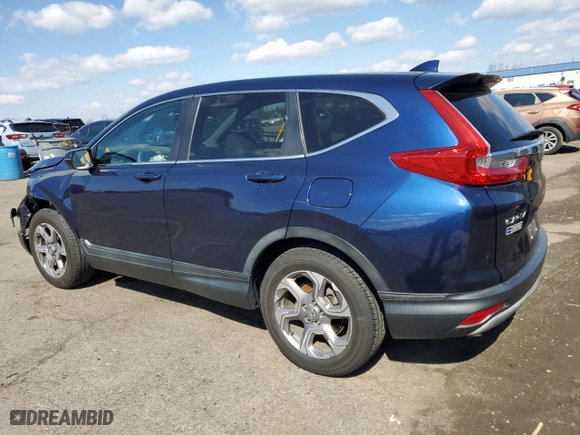 2019 Honda CR-V EX with VIN 7FARW2H54KE045646, listed as a Copart auction lot 49842205 with 50,525 mi miles and Salvage Title. Bid and sale history available at carsss.com. Image 2.