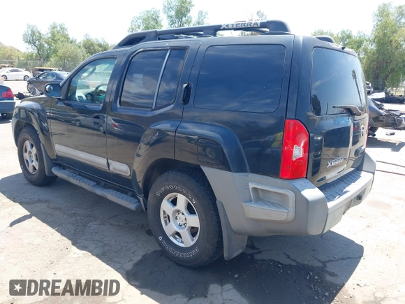 2005 Nissan Xterra S with VIN 5N1AN08U95C644448, listed as a IAAI auction lot 42087541 with 203,191 mi miles. Bid and sale history available at carsss.com. Image 3.