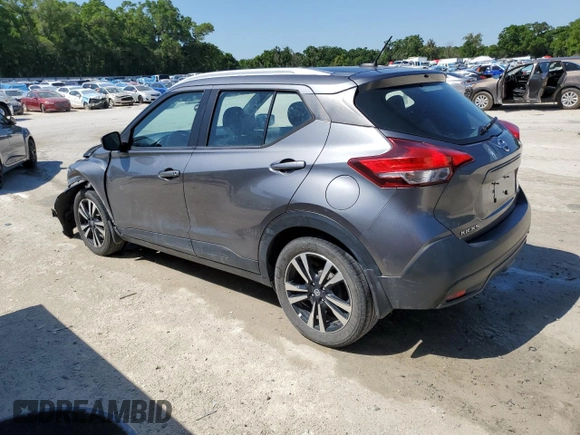 2019 Nissan Kicks S with VIN 3N1CP5CUXKL492288, listed as a Copart auction lot 52541025 with 95,426 mi miles and Non Repairable. Bid and sale history available at DreamBid. Image 2.
