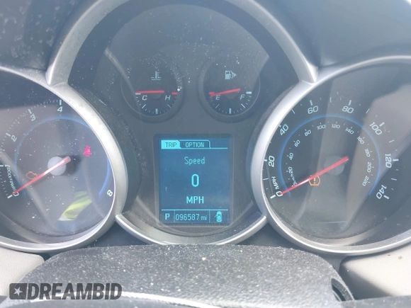 2014 Chevrolet Cruze LS with VIN 1G1PA5SH9E7178783, listed as a IAAI auction lot 42051940 with 96,587 mi miles and . Bid and sale history available at DreamBid. Image 7.