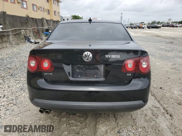 2009 Volkswagen Jetta SE with VIN 3VWRM71K09M149844, listed as a Copart auction lot 59668315 with Not provided miles and Salvage title. Bid and sale history available at DreamBid. Image 6.