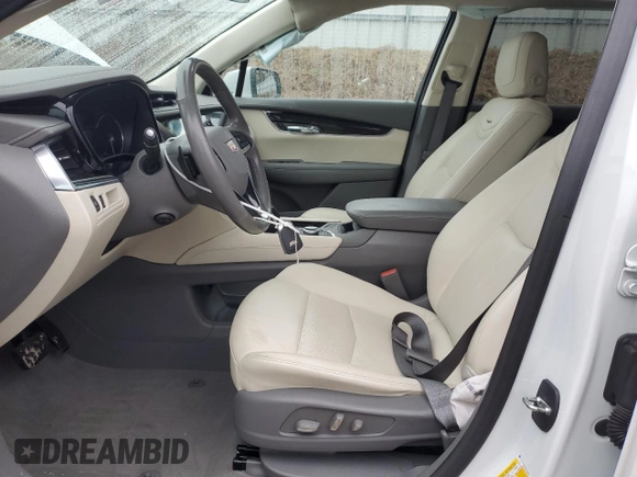 2021 Cadillac XT6 Premium Luxury with VIN 1GYKPDRS3MZ149692, listed as a Copart auction lot 47109805 with 82,004 mi miles and Salvage title. Bid and sale history available at DreamBid. Image 7.