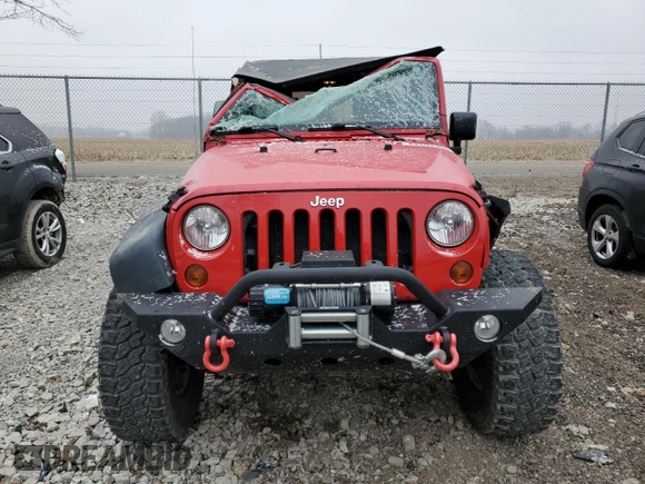 2010 Jeep Wrangler Unlimited Rubicon with VIN 1J4BA6H17AL109880, listed as a Copart auction lot 44205455 with 95,781 mi miles and Salvage title. Bid and sale history available at DreamBid. Image 5.