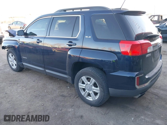 2016 GMC Terrain SLE with VIN 2GKFLTEK9G6276955, listed as a IAAI auction lot 41709497 with 118,569 mi miles. Bid and sale history available at carsss.com. Image 3.