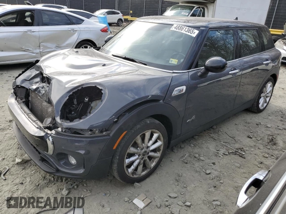 2017 MINI Clubman Cooper S with VIN WMWLU5C57H2E82584, listed as a Copart auction lot 48861365 with 90,418 mi miles and Salvage Title. Bid and sale history available at DreamBid. Image 1.