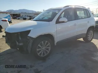 2017 Volkswagen Tiguan S with VIN WVGAV7AXXHK050927, listed as a Copart auction lot 49633085 with 78,155 mi miles and Salvage Title. Bid and sale history available at DreamBid. Image 1.