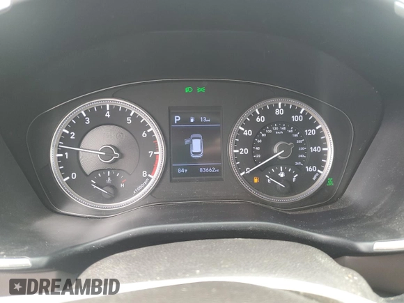 2020 Hyundai Santa Fe SE with VIN 5NMS2CAD9LH181030, listed as a Copart auction lot 63650585 with 83,662 mi miles and Salvage title. Bid and sale history available at DreamBid. Image 9.
