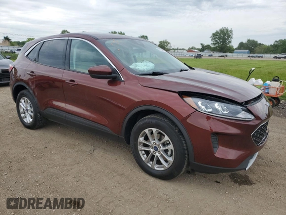 2021 Ford Escape SE z VIN 1FMCU9G6XMUA97492, wystawiony jako Copart lot #59129685 z przebiegiem 27 028 mil mil oraz Szkoda całkowita • Salvage title. Historia ofert i sprzedaży dostępna na DreamBid. Obrazek 4.